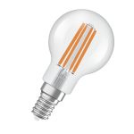 Osram Classic LED E14 Ball Filament Clear 2.2W 470lm - 840 Cool White | Replaces 40W