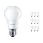 Multipack 10x Philips Corepro LED Bulb E27 Pear Frosted 5W 470lm - 840 Cool White | Replaces 40W