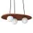 Ledvance Decor Pendant Nest Brown | Suitable for 3x G9