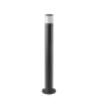 Philips LED Bollard BCP155 CoreLine Black 13W 1000lm 135D - 830 Warm White | 100cm - IP65 - Asymmetrical