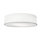 D'Lite Lunelle Ceiling Light 50cm Textile White | Suitable for 1x E27 