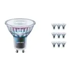 Multipack 10x Philips MASTER LED Spot ExpertColor GU10 PAR16 3.9W 265lm 25D - 927 Extra Warm White | Best Colour Rendering - Dimmable - Replaces 35W