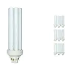 Multipack 10x Philips MASTER PL-T 42W - 840 Cool White | 4 Pin