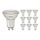 Multipack 10x Noxion LED Spot GU10 PAR16 4W 345lm 36D - 827 Extra Warm White | Dimmable - Replaces 50W