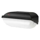 Philips LED Security Coreline BWC110 Black 9W 900lm - 830 Warm White | 242x110mm - IP54 - Light Sensor